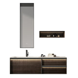 Modern light luxury style bathroom cabinet