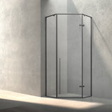 Light luxury minimalist shower room