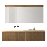 Light luxury style bathroom cabinet