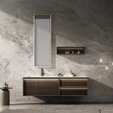 Modern light luxury style bathroom cabinet